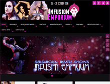 Tablet Screenshot of infusionemporium.com